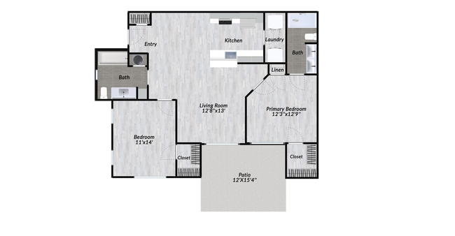Unit C - Second Floor 2028 floor plan
